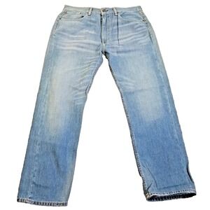 Levi 505 jeans mens Blue 36x32 Mesures (36x29) Straight‎ Fade whiskered
